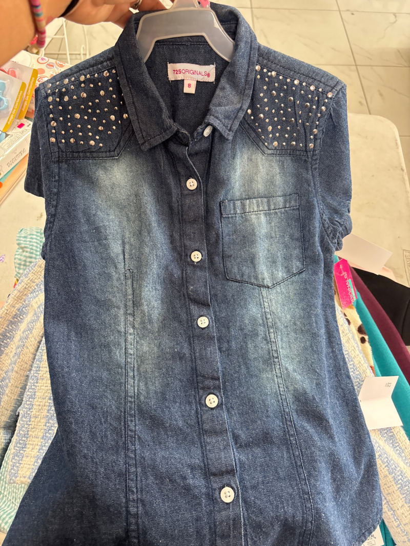 Blusa mezclilla