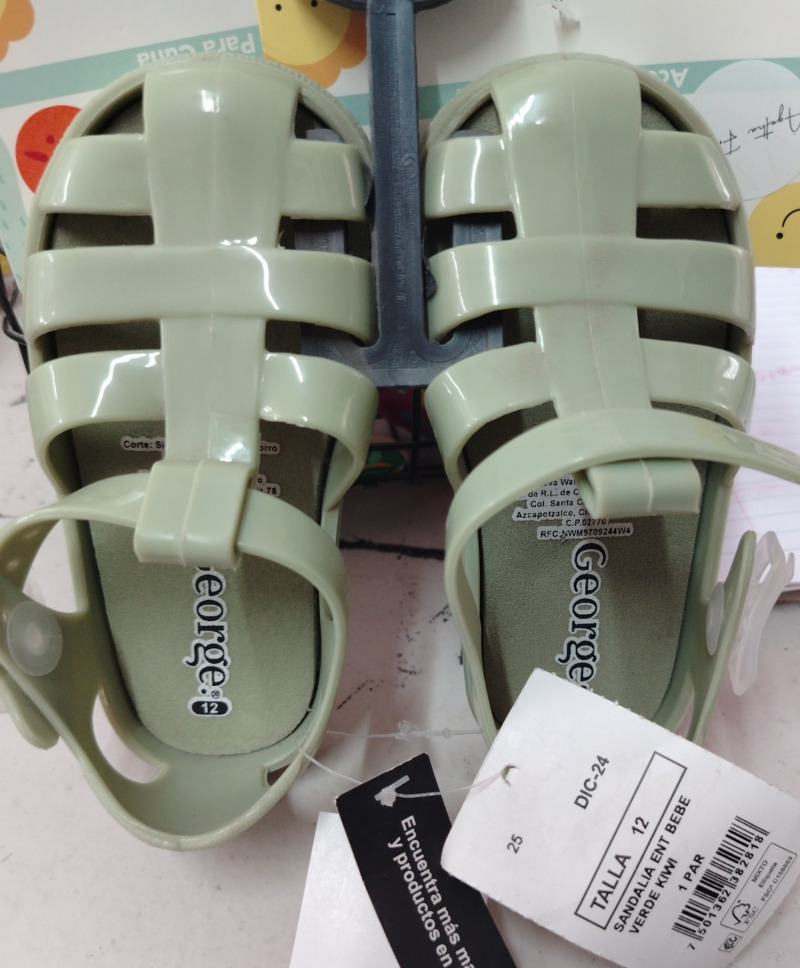 Chanclas verdes