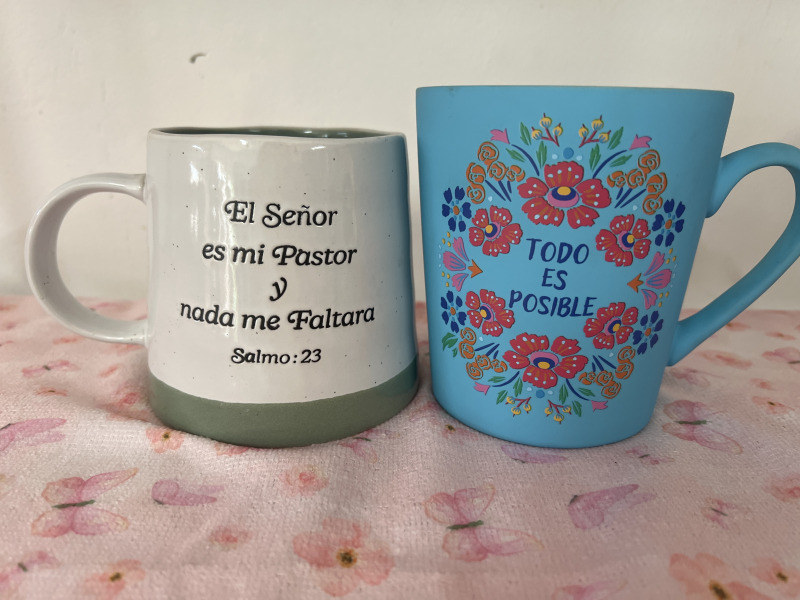 Taza con frase