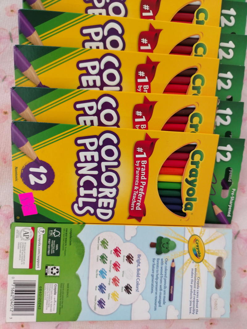 Crayola lápices de colores 12pzas