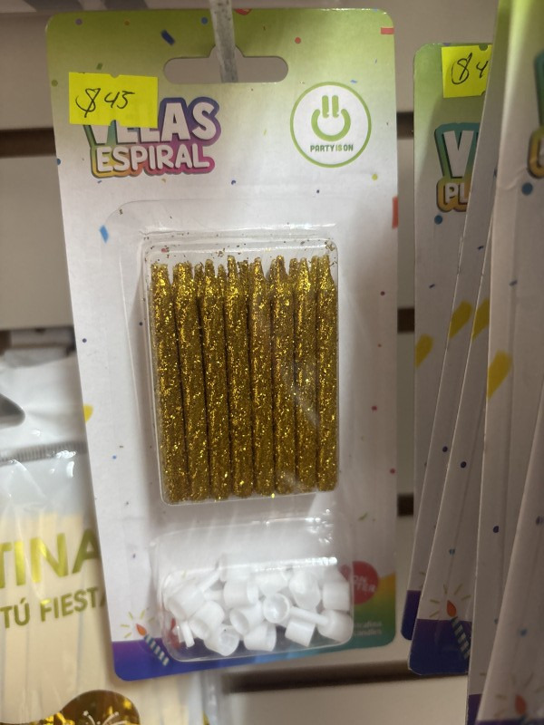 Velas espiral