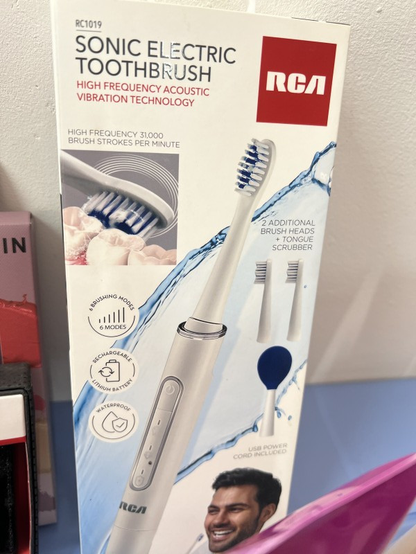 RCA sonic electric toothbrush cepillo electrico
