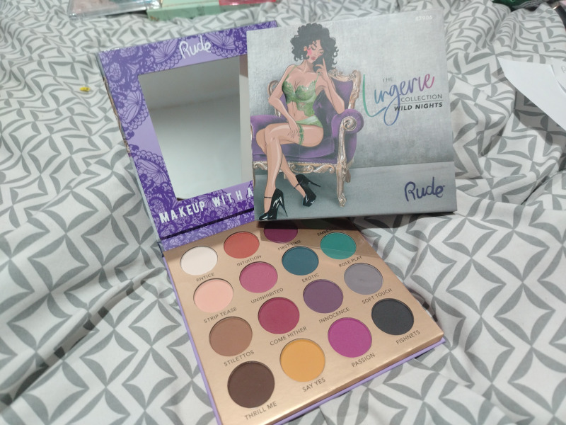 Paleta de sombras THE LURGERIE RUDE