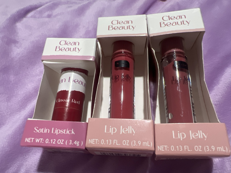 Clean beauty lip jelly satin lipstick