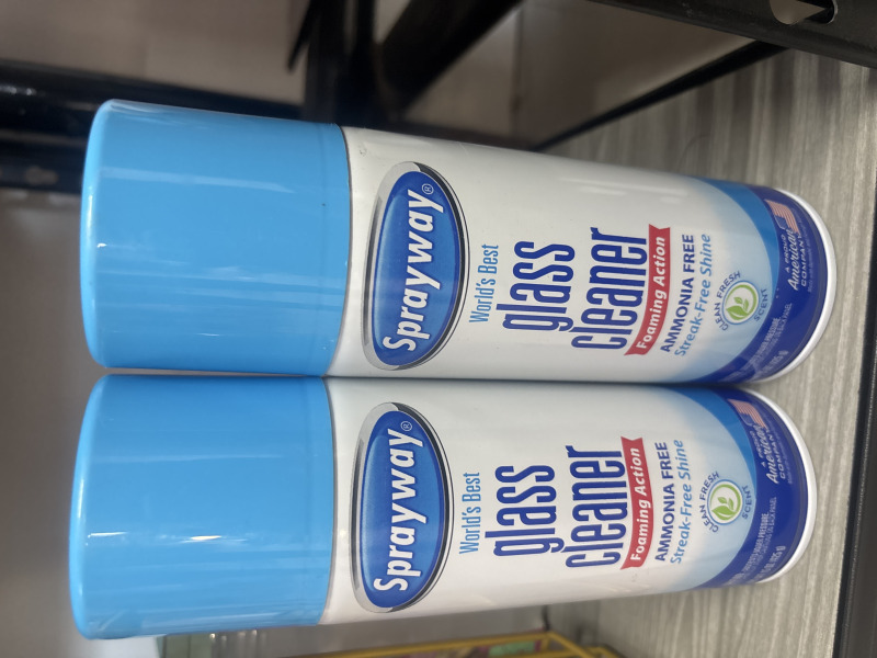 Glass cleaner spray way