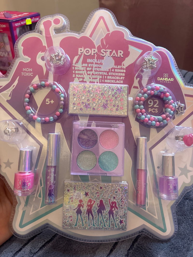 Pop star maquillaje de niña